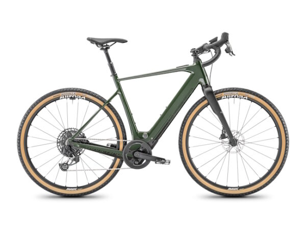 Velo-route-electrique-Moustache-dimanche-29.6-vert-sapin-brillant-pour-longues-distances-galerievelo.fr